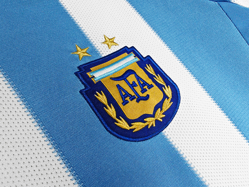 2010 Argentina Home Retro Jersey