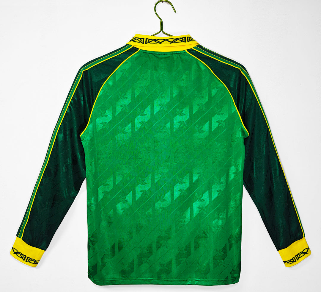 138th Anniversary Celtic Long Sleeve Home Retro Jersey