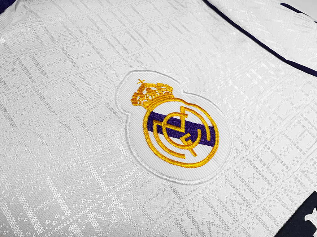 88/90 Real Madrid Home Retro Jersey