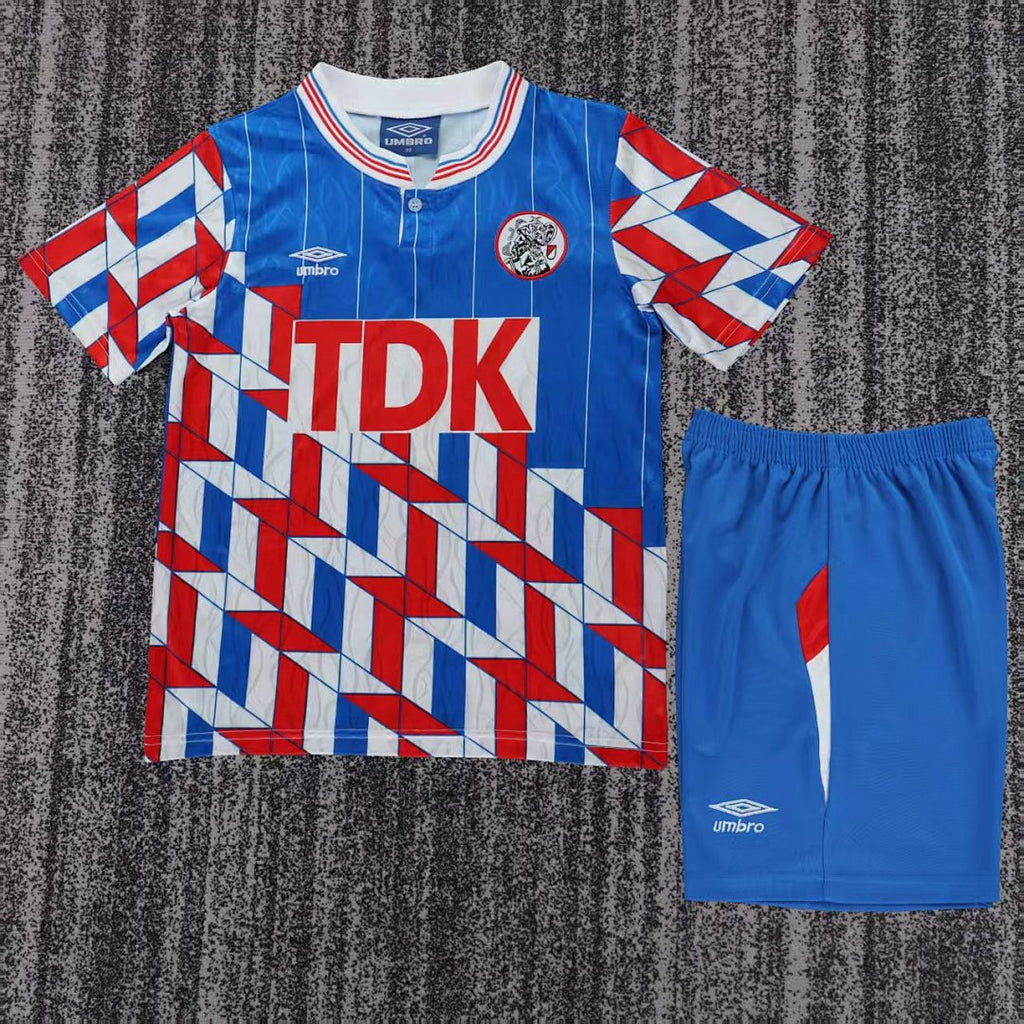 89/90 Ajax Away Retro Kids Jersey