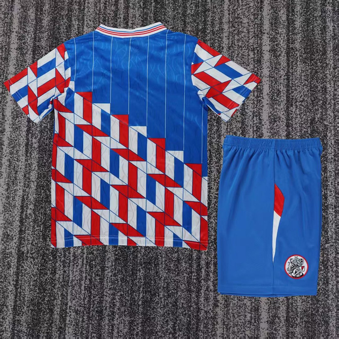 89/90 Ajax Away Retro Kids Jersey