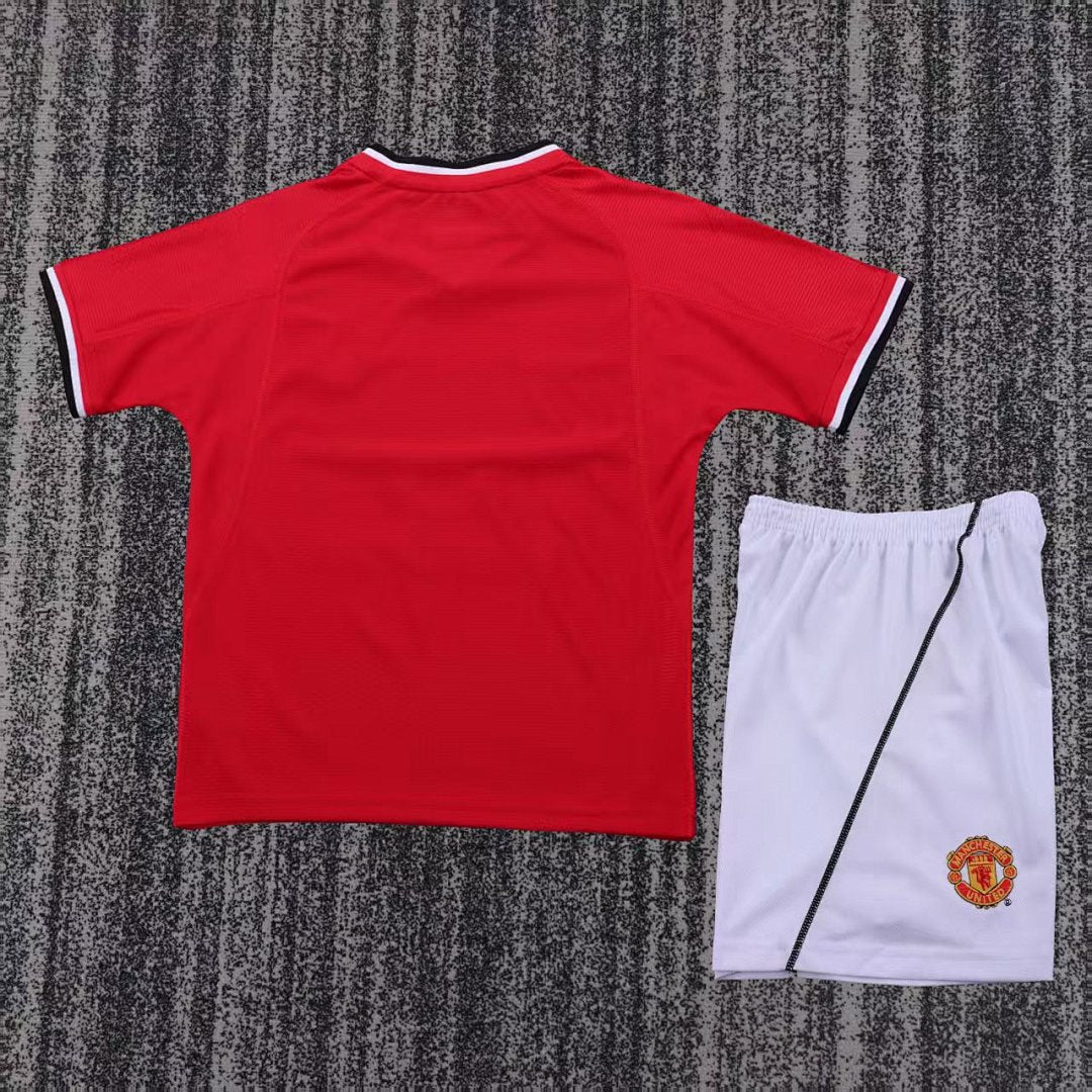 00/01 Manchester United Home Retro Kids Jersey