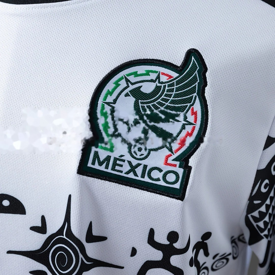 2025 Mexico Black Folk Art Special Jersey