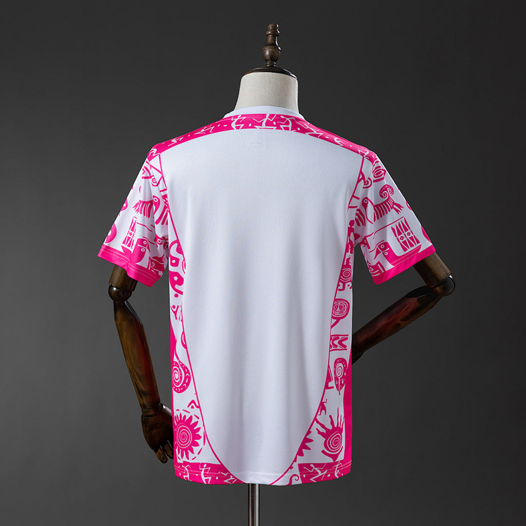 2025 Mexico Pink Folk Art Special Jersey