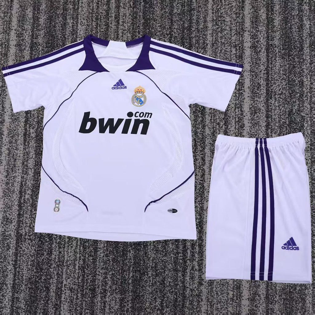 07/08 Real Madrid Home Retro Kids Jersey