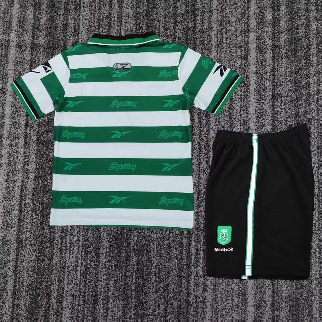 99/00 Sporting Lisbon Home Retro Kids Jersey