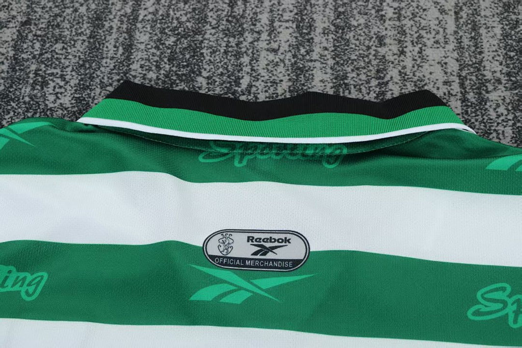 99/00 Sporting Lisbon Home Retro Kids Jersey