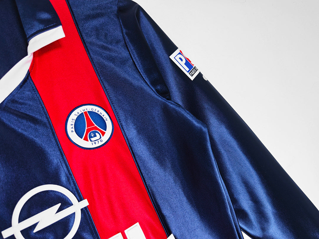 01/02 PSG Long Sleeve Home Retro Jersey