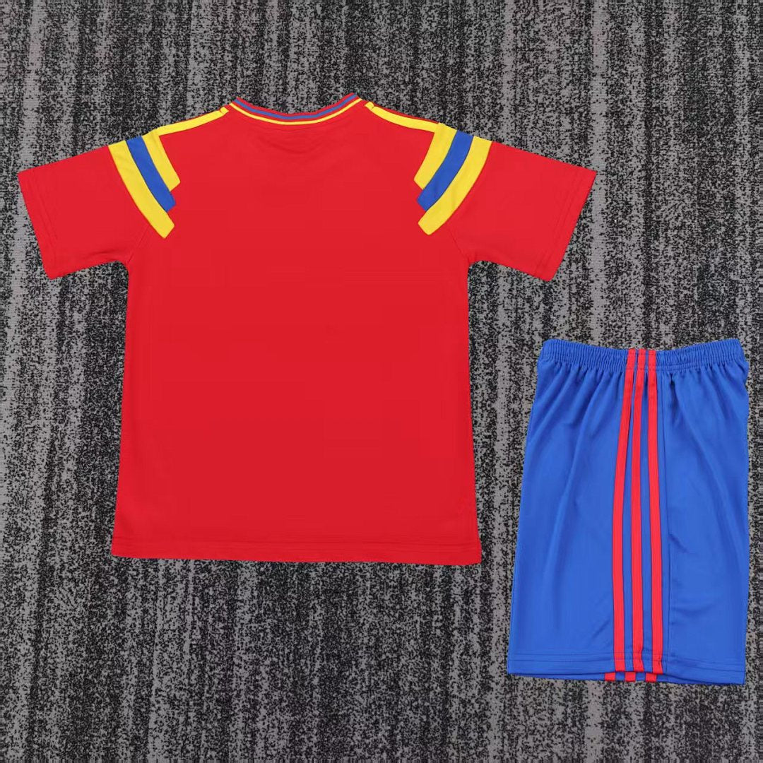 1990 Colombia Away Retro Kids Jersey