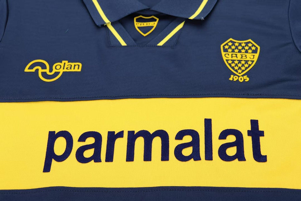 93/95 Boca Juniors Home Retro Kids Jersey