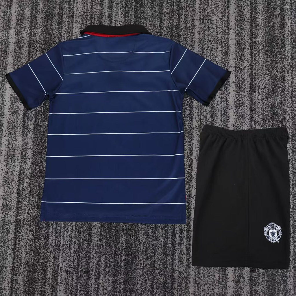 99/00 Manchester United Away Retro Kids Jersey