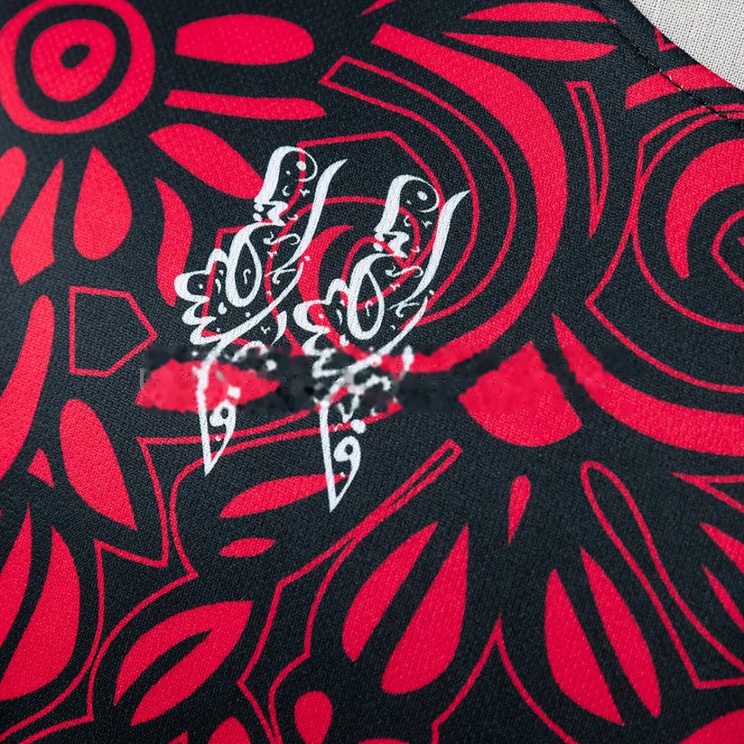 2025 Palestine Red Floral Special Jersey