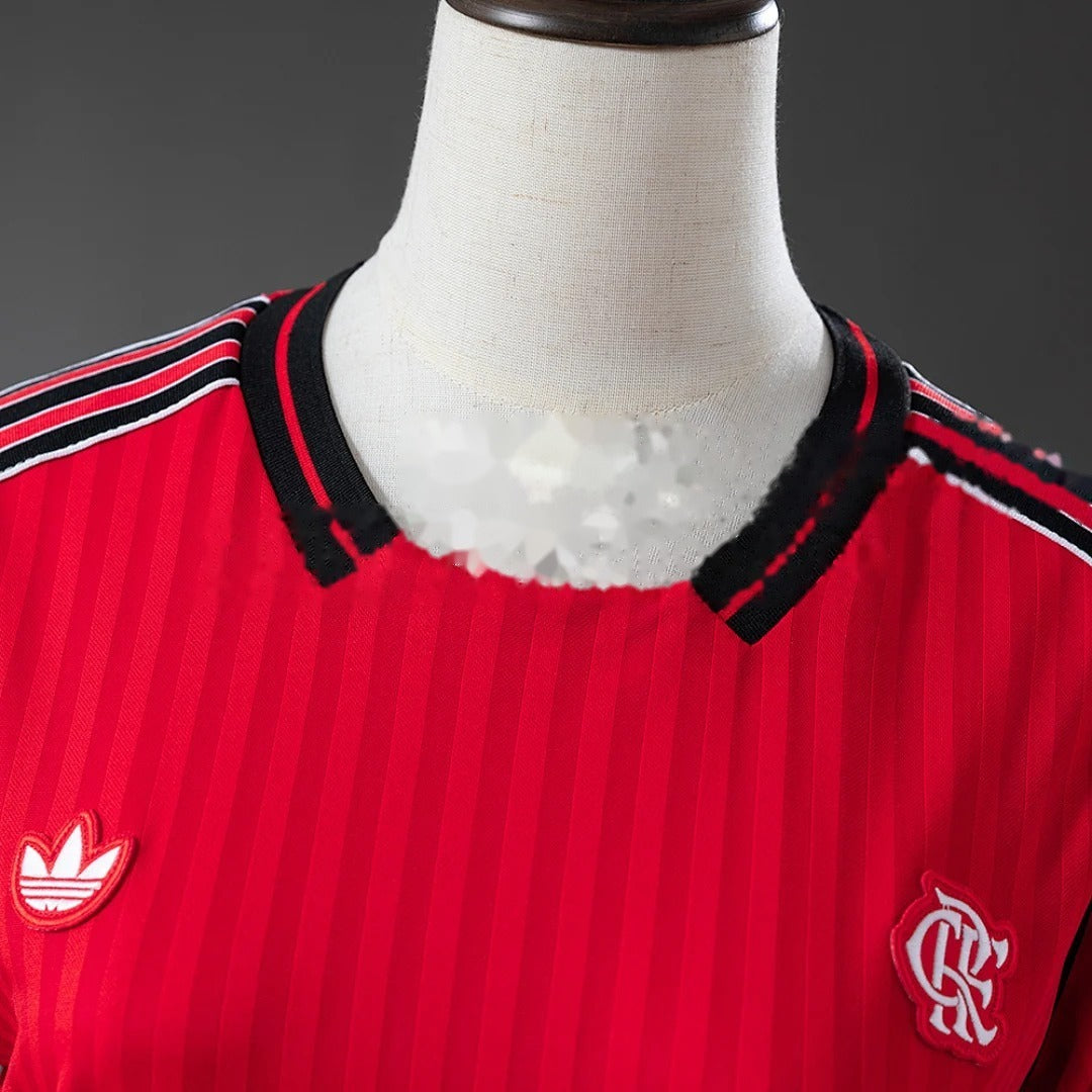 25/26 Flamengo Red Pinstripe Special Jersey