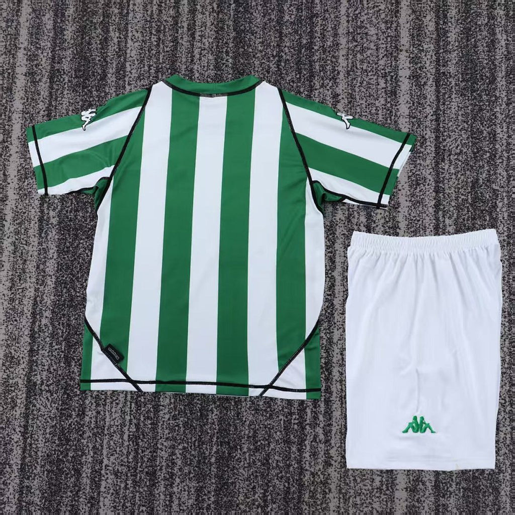 03/04 Real Betis Home Retro Kids Jersey