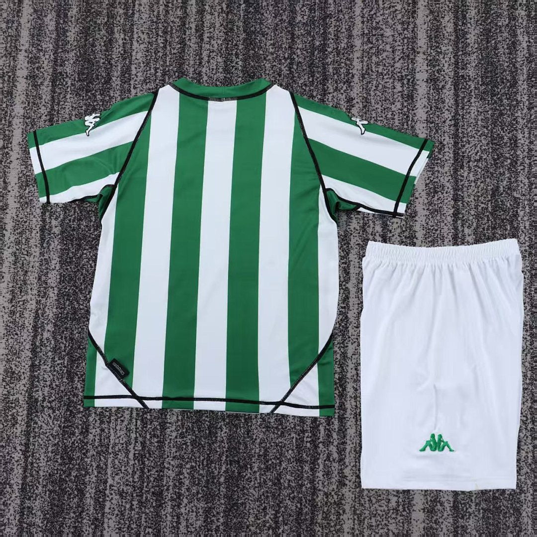 03/04 Real Betis Home Retro Kids Jersey