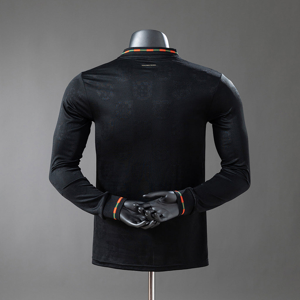 2026 Portugal Black Panther Long Sleeve Special Jersey