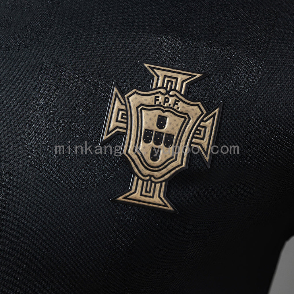 2026 Portugal Black Panther Long Sleeve Special Jersey