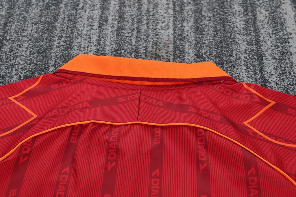 99/00 Roma Home Retro Kids Jersey