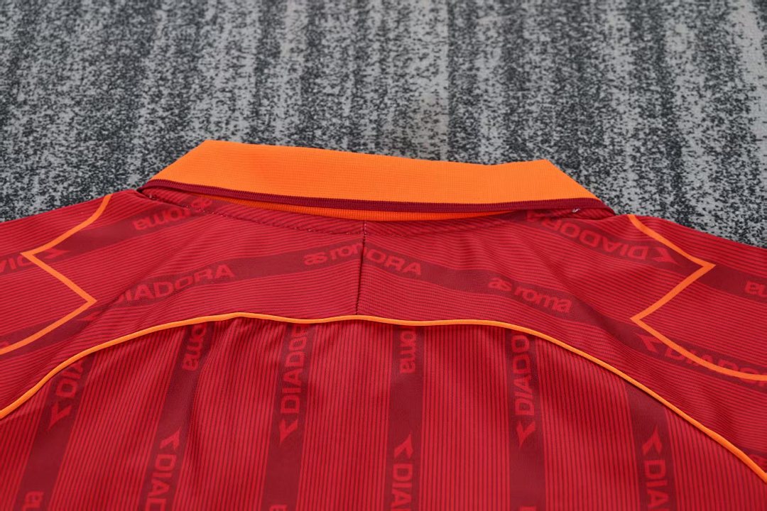 99/00 Roma Home Retro Kids Jersey