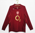 05/06 Arsenal Long Sleeve Home Retro Jersey