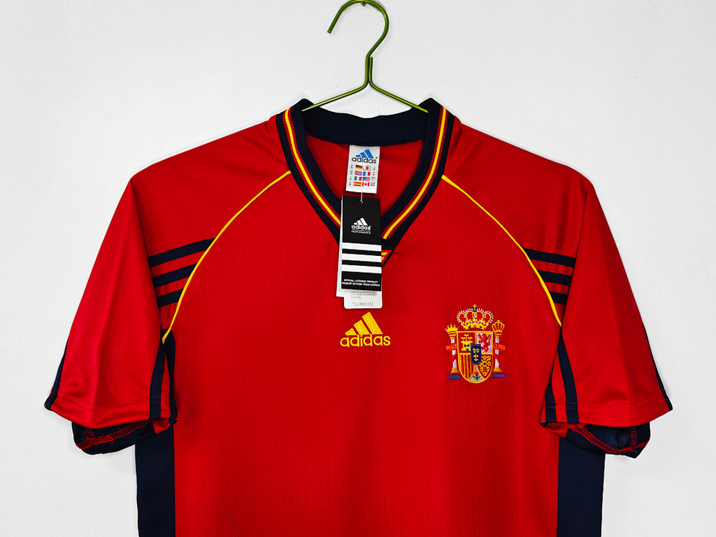 1998 Spain Home Retro Jersey