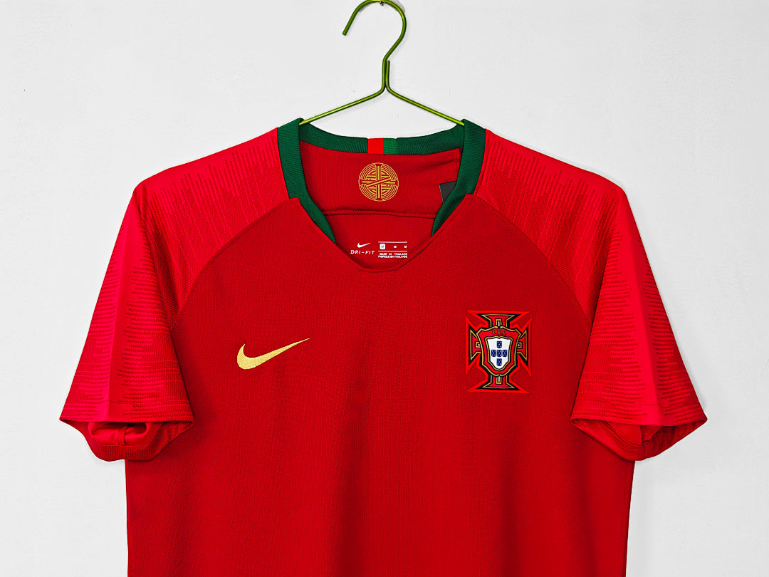 2018 Portugal Home Retro Jersey