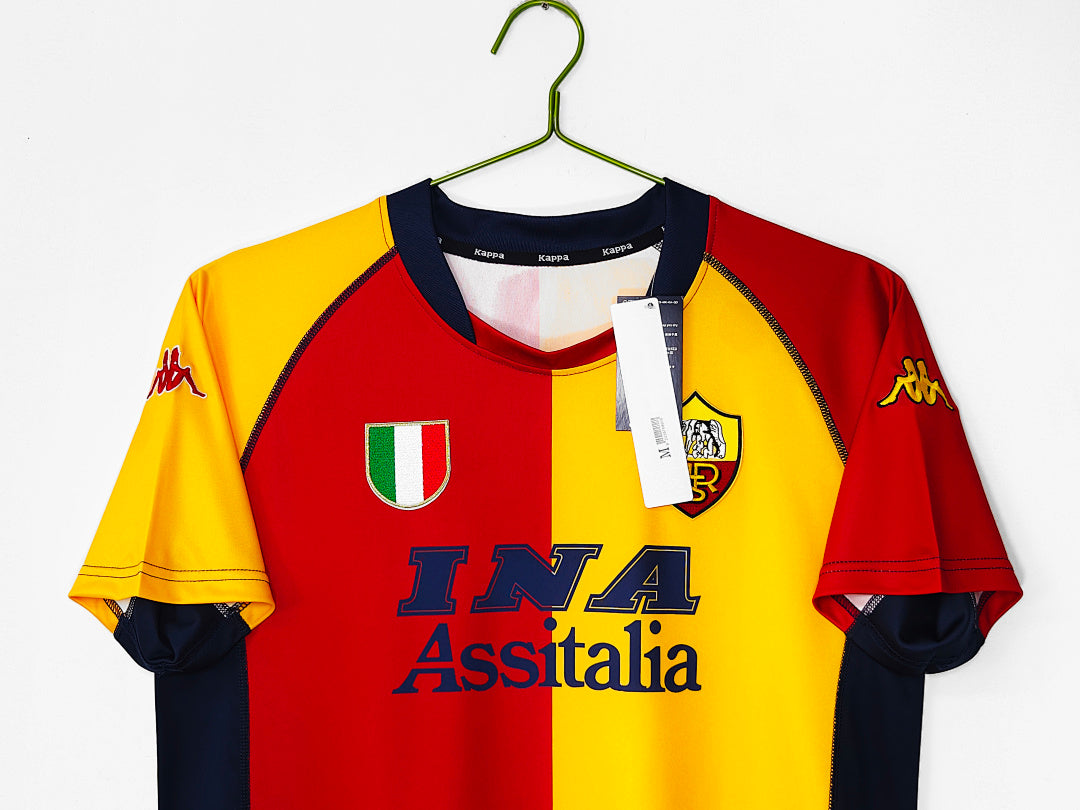 00/01 Roma Home Retro Jersey