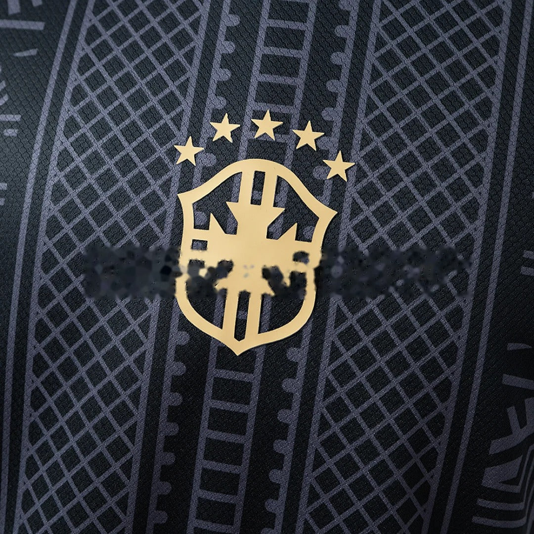 2026 Brazil Black Gold Special Jersey