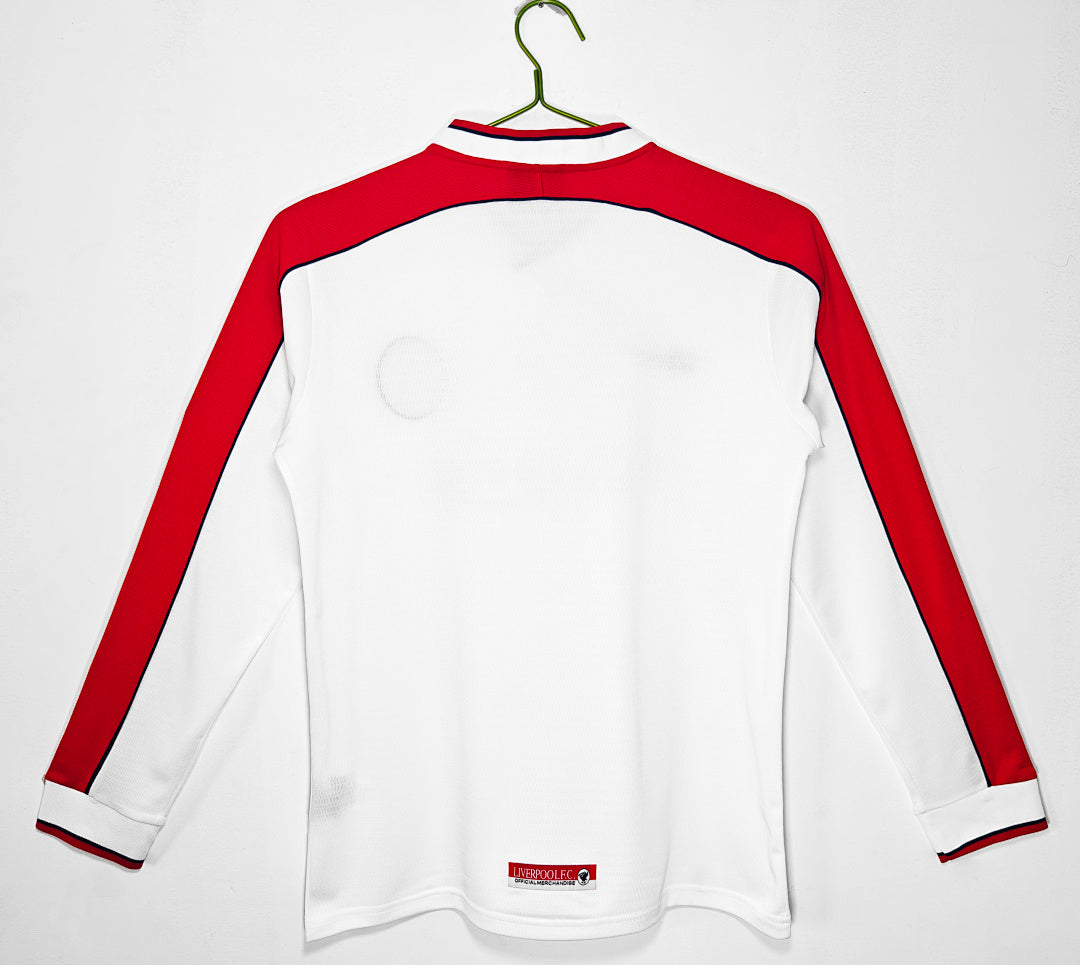 98/99 Liverpool Long Sleeve Away Retro Jersey