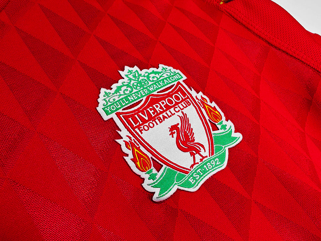 10/11 Liverpool Long Sleeve Home Retro Jersey