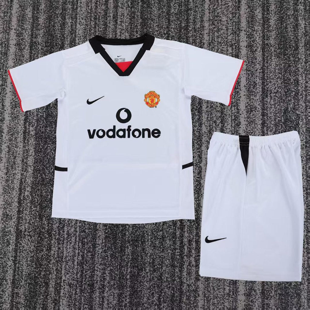 02/03 Manchester United Away Retro Kids Jersey