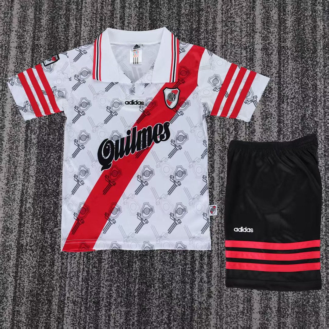 96/97 River Plate Home Retro Kids Jersey