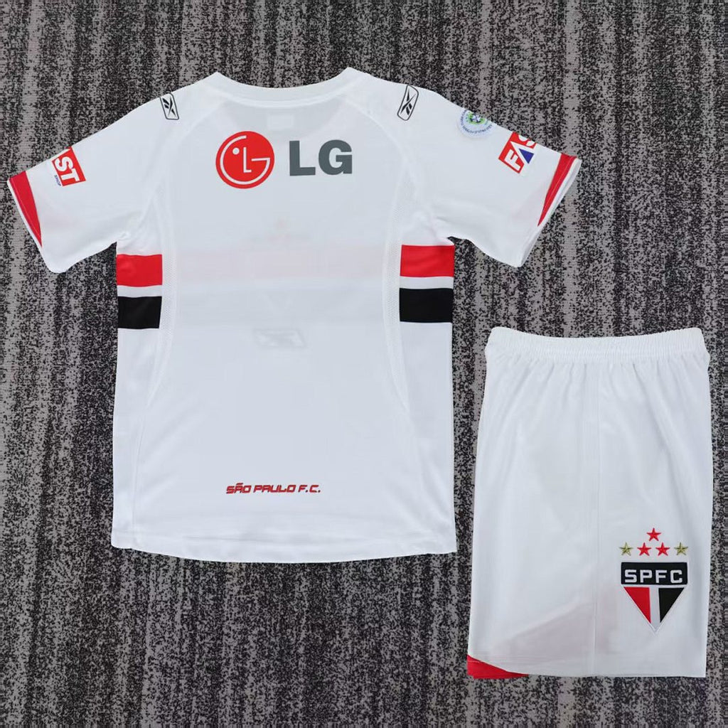 07/08 Sao Paulo Home Retro Kids Jersey