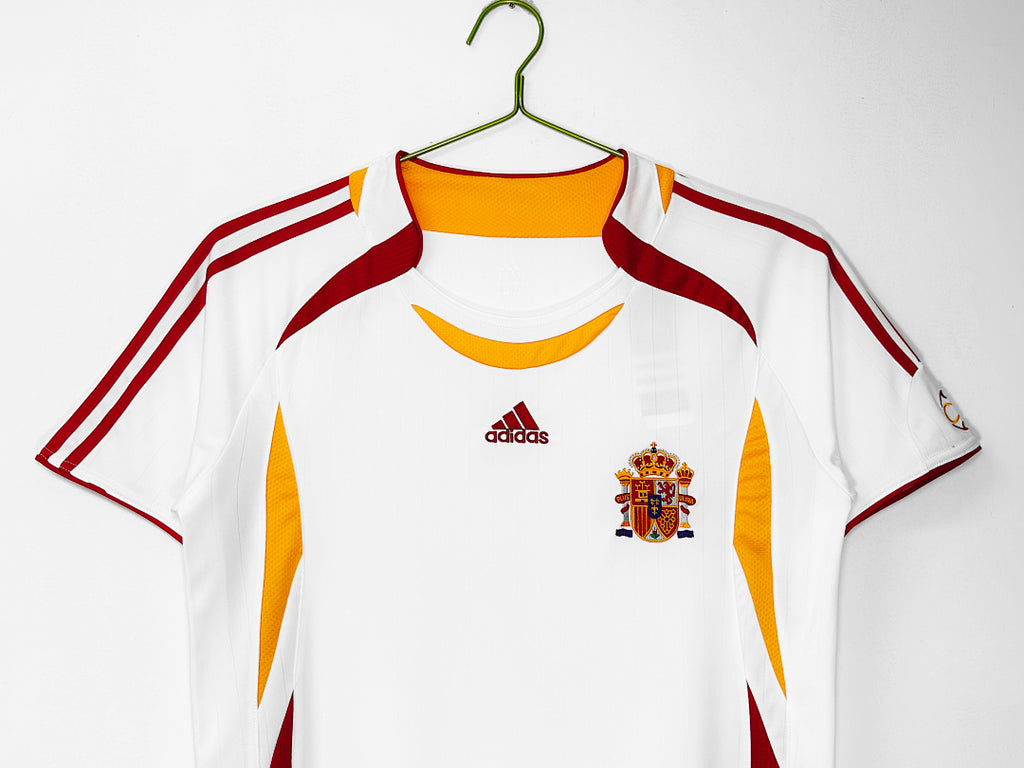 2006 Spain Away Retro Jersey