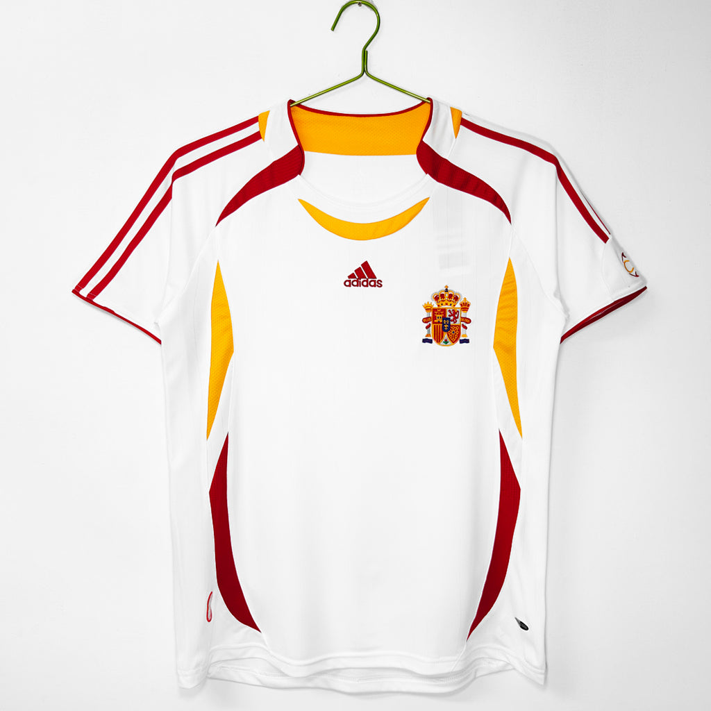 2006 Spain Away Retro Jersey