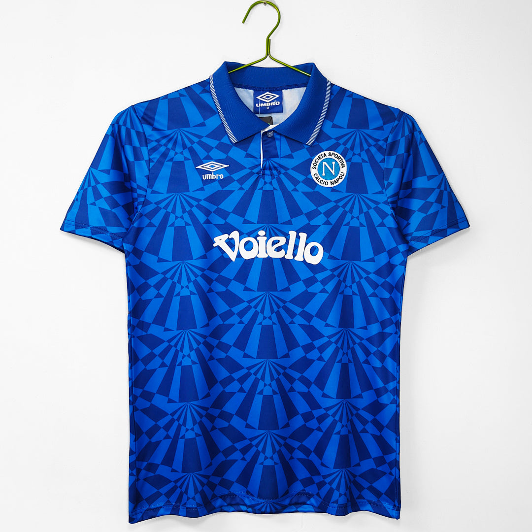 91/93 Napoli Home Retro Jersey