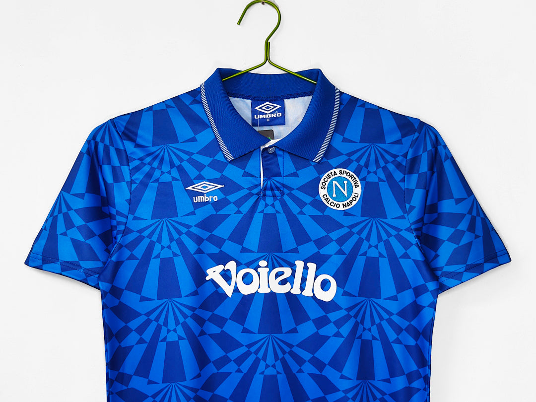 91/93 Napoli Home Retro Jersey