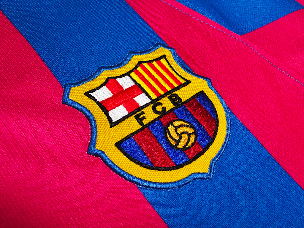 05/06 Barcelona Long Sleeve Home UCL Retro Jersey