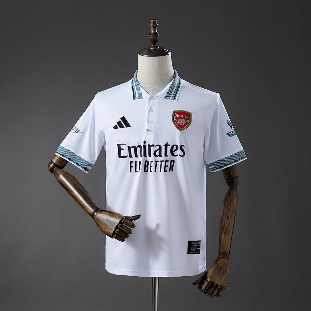 25/26 Arsenal White Polo Special Jersey