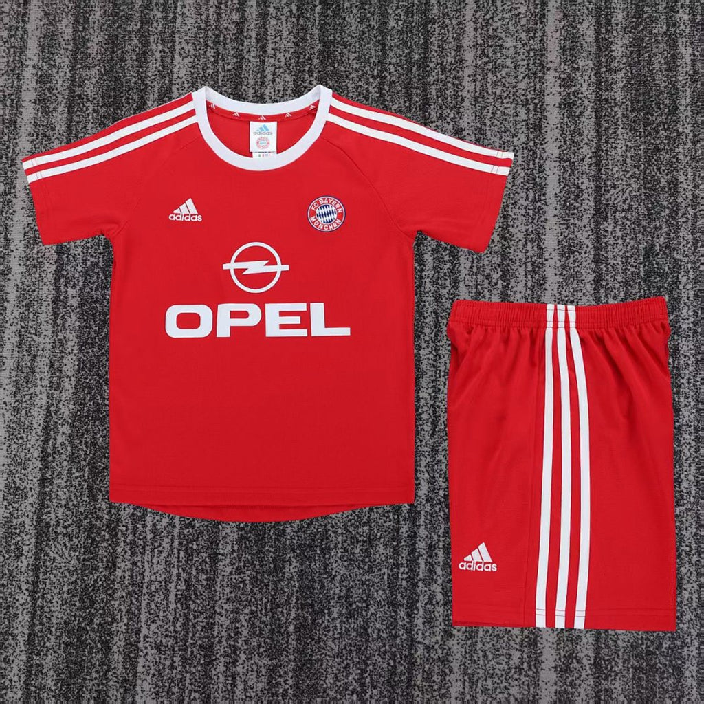 01/02 Bayern Home Retro Kids Jersey