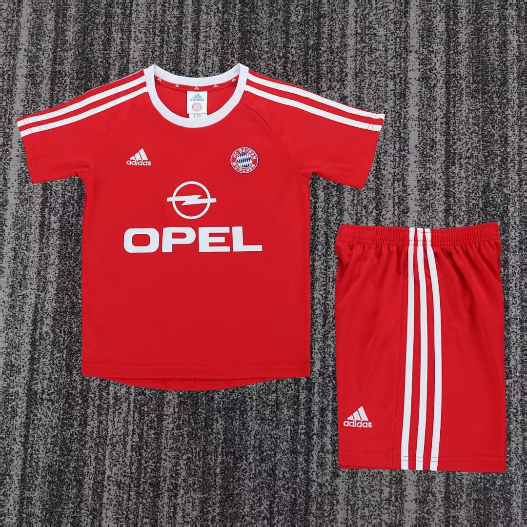 01/02 Bayern Home Retro Kids Jersey