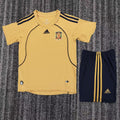 2008 Spain Away Retro Kids Jersey