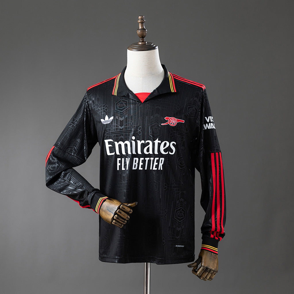 25/26 Arsenal Black Red Trim Special Jersey