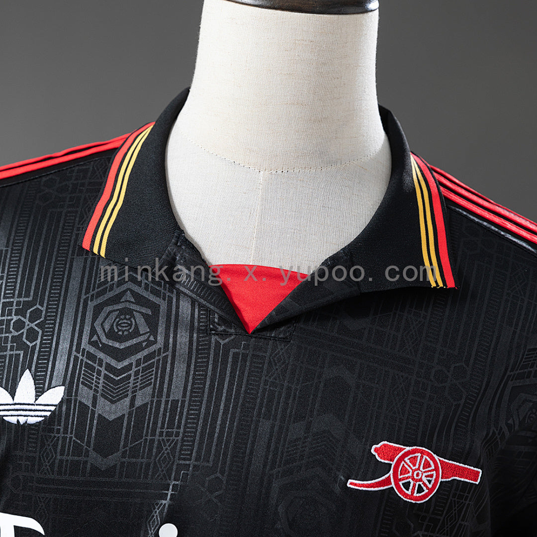 25/26 Arsenal Black Red Trim Special Jersey