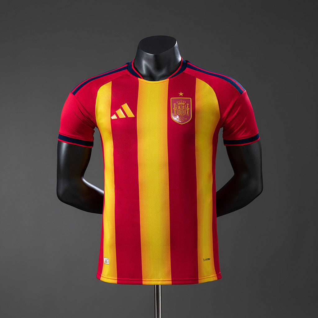 2026 Spain Red Yellow Stripes Special Jersey