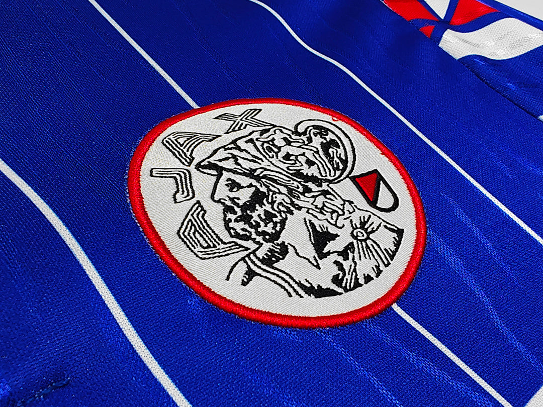 89/90 Ajax Long Sleeve Away Retro Jersey