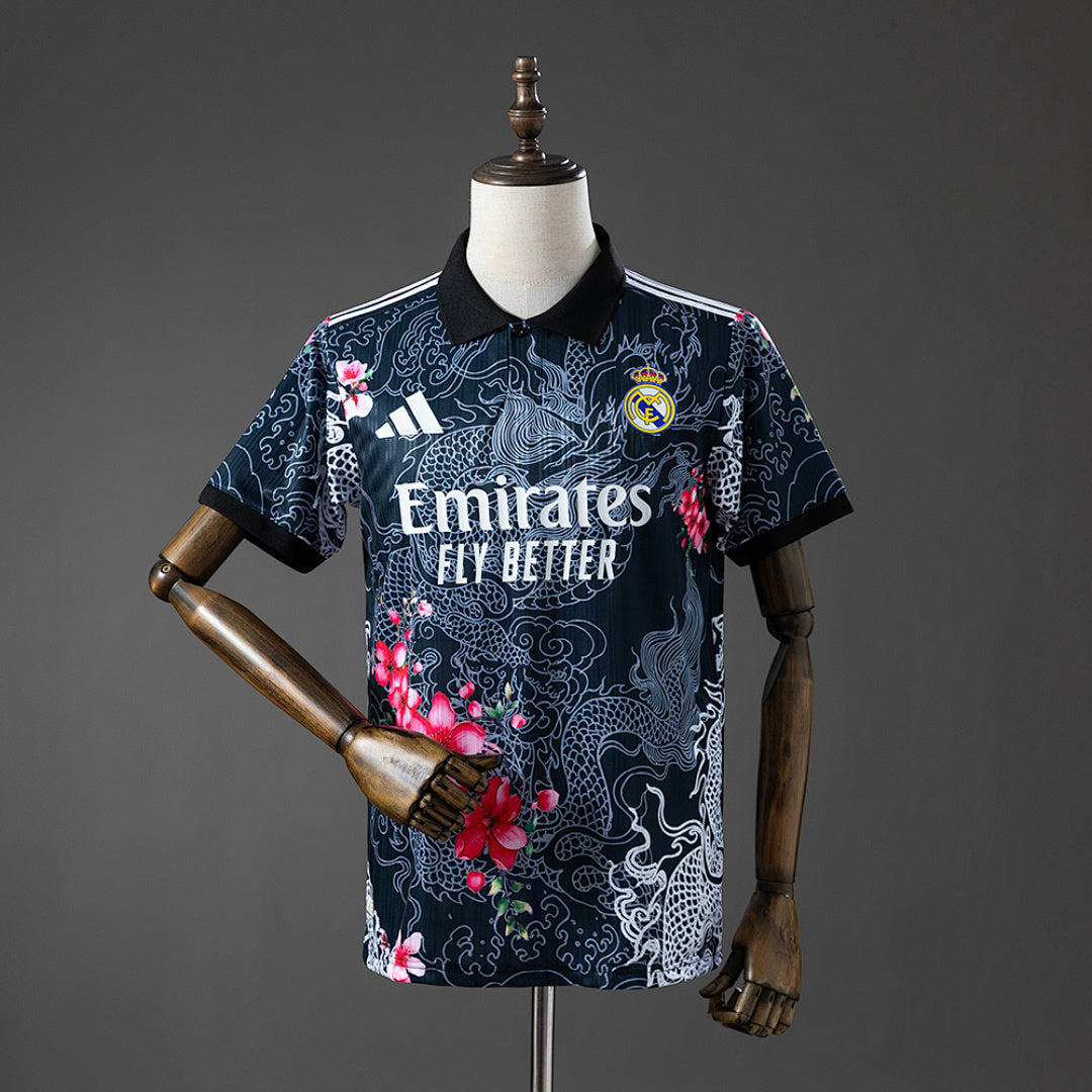 25/26 Real Madrid Navy Cherry Blossom Special Jersey