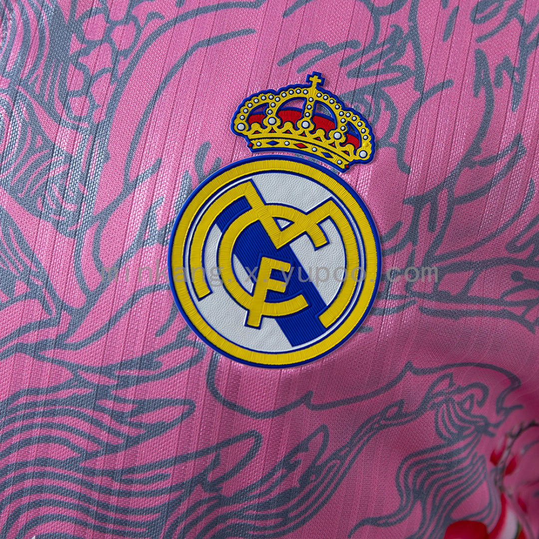 25/26 Real Madrid Pink Special Jersey