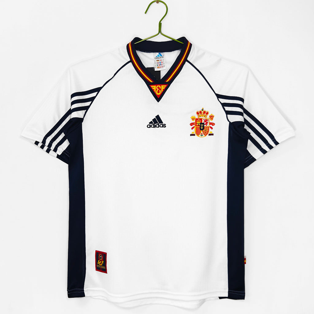 1998 Spain Away Retro Jersey