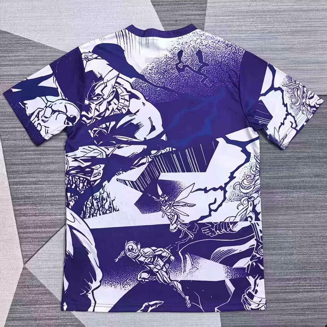 26/27 Real Madrid Purple Mural Special Jersey